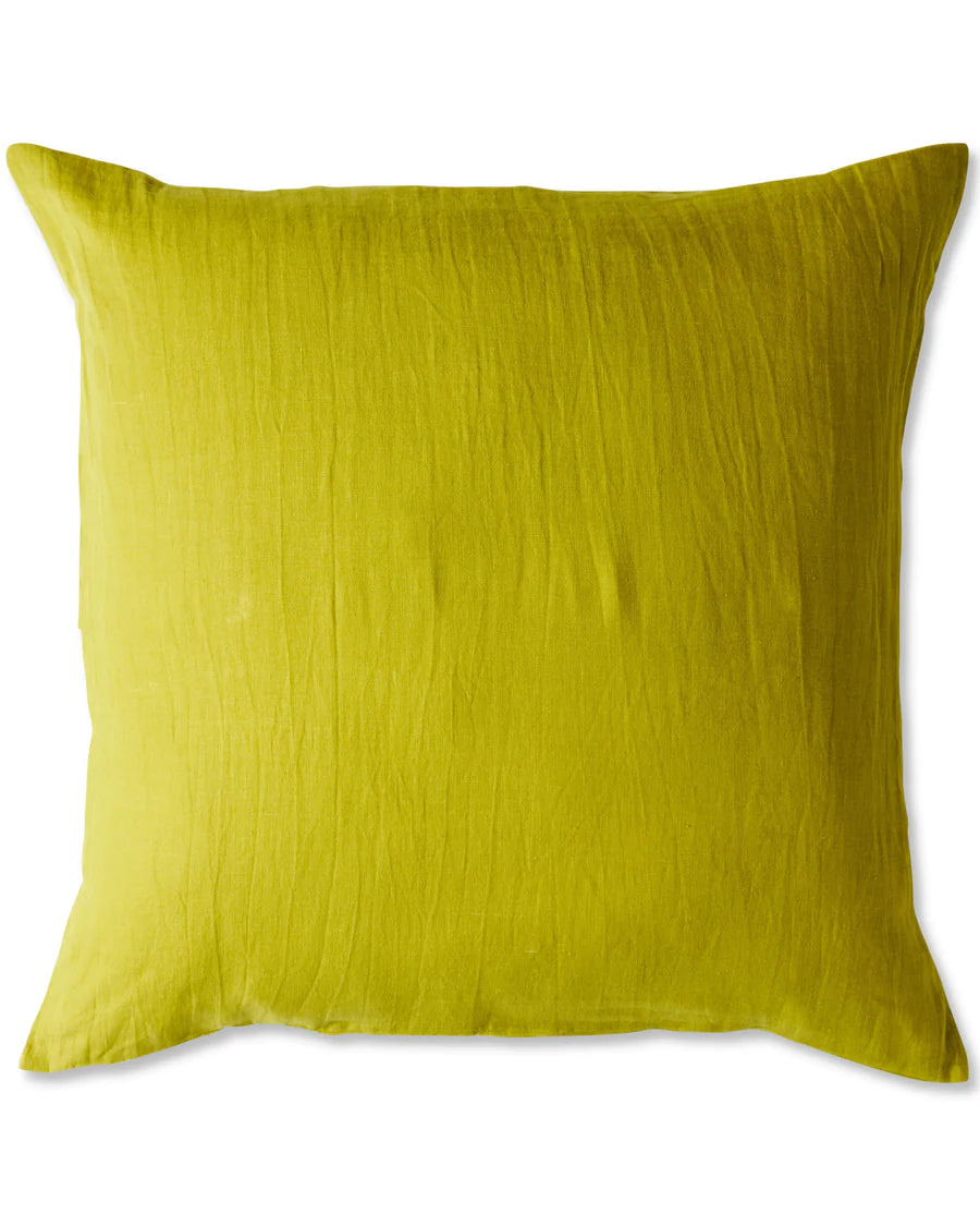 Pear Linen European Pillowcase Set