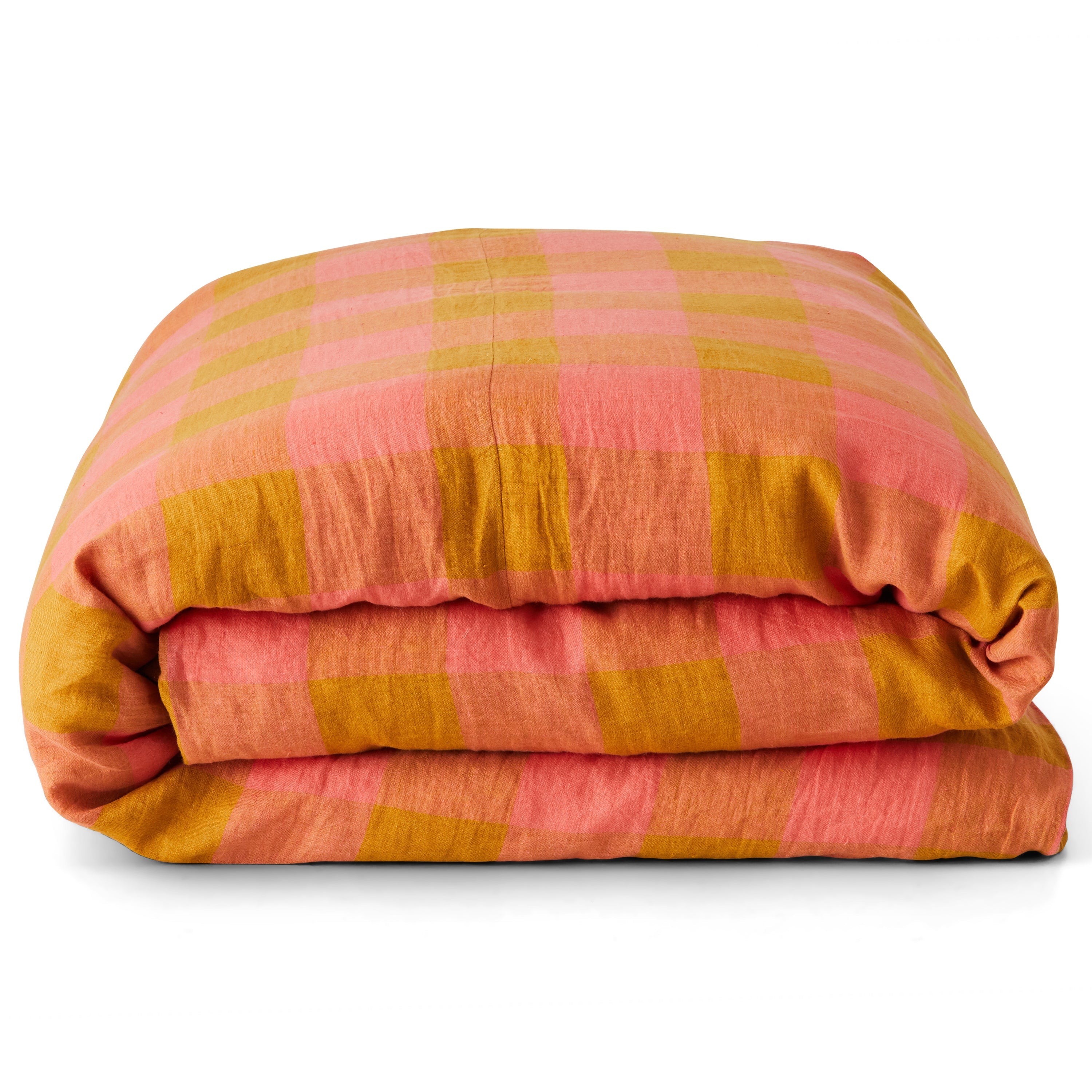 Toasted Marshmallow Linen Quilt Cover