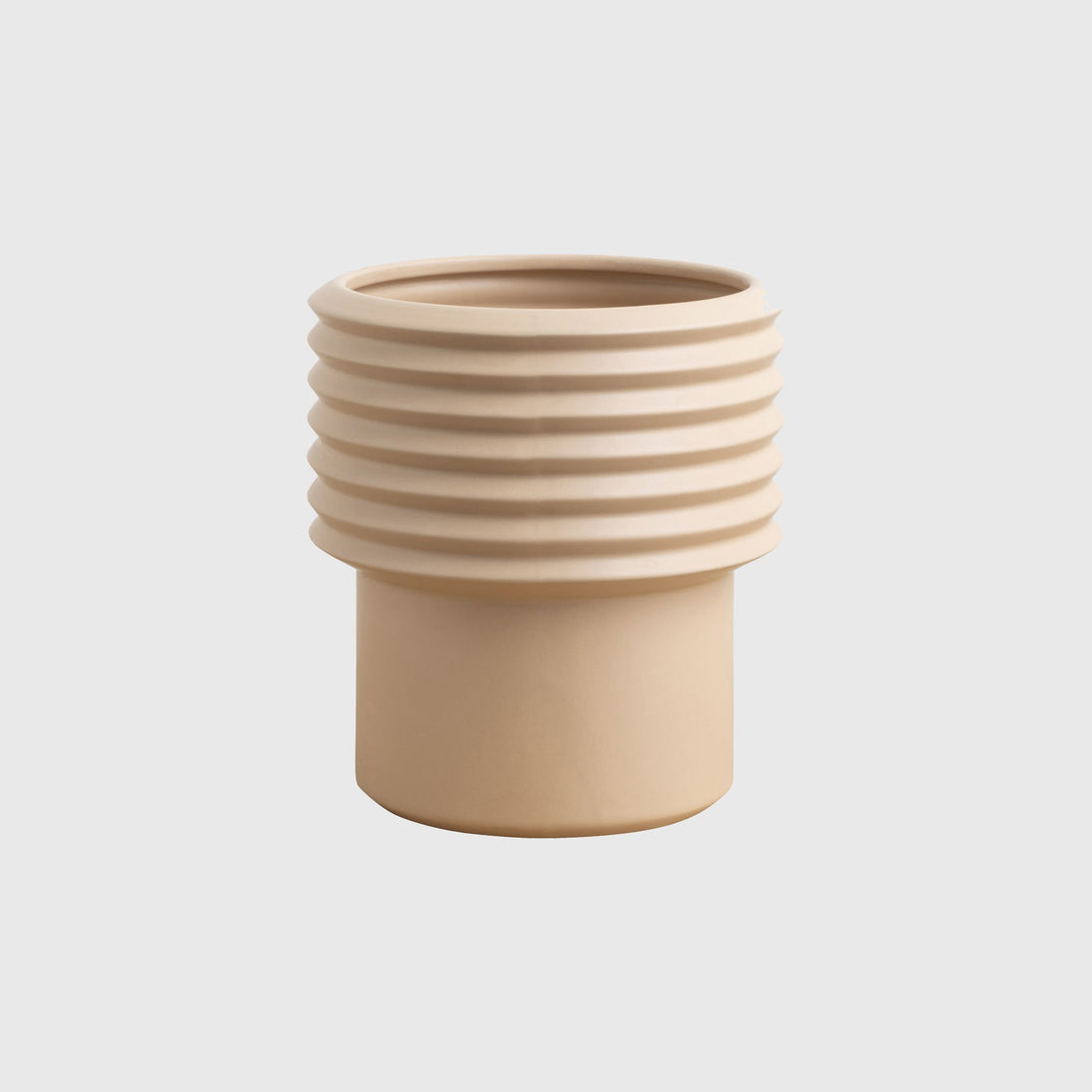 Tall Berlin Planter - Nude