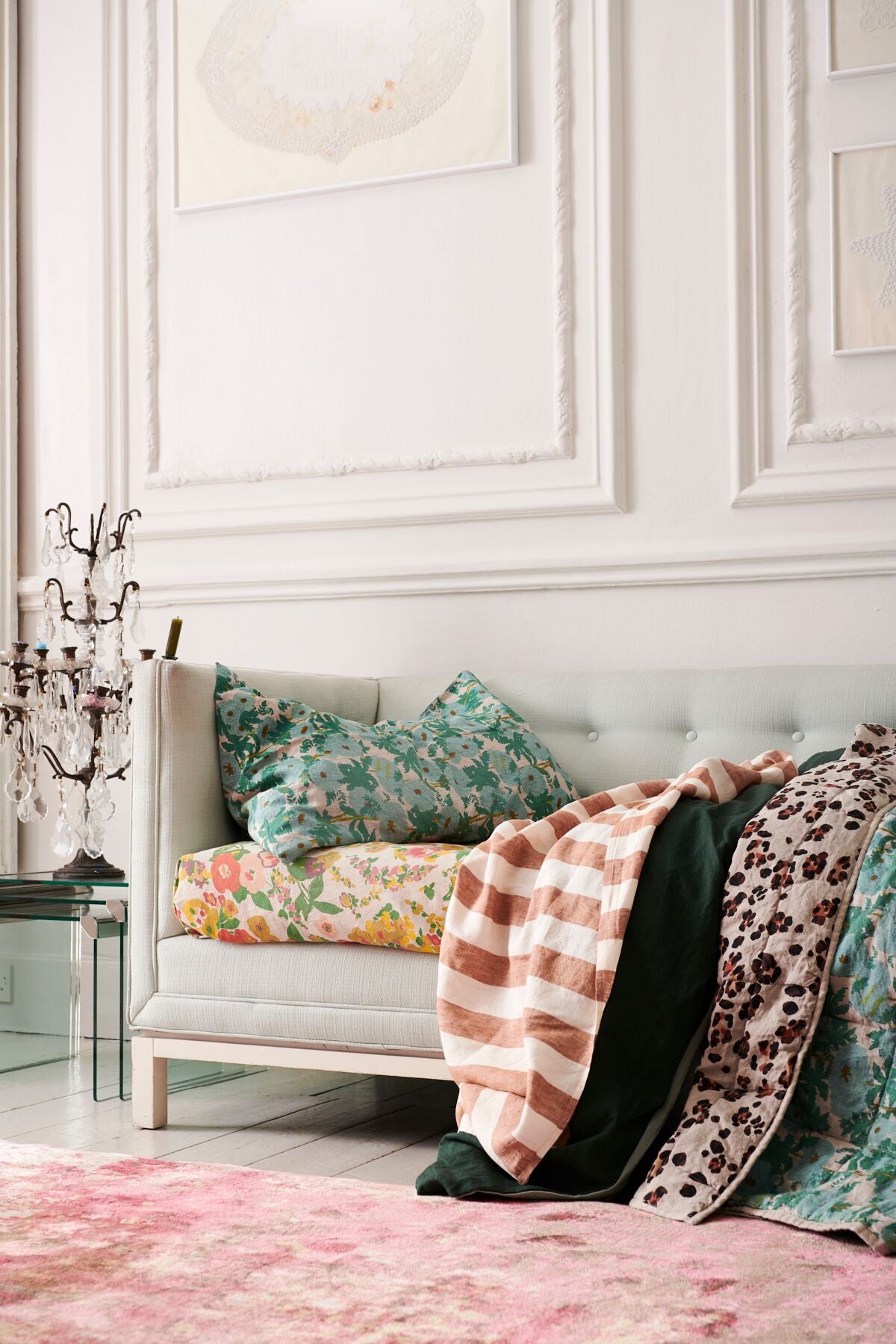 Leopard/Joan Double Sided Quilt