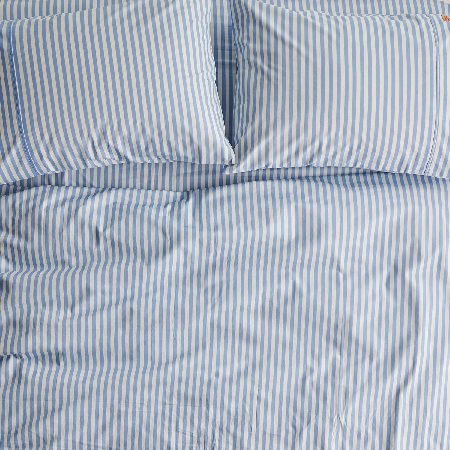 Seaside Stripe Organic Cotton Quilt Cover