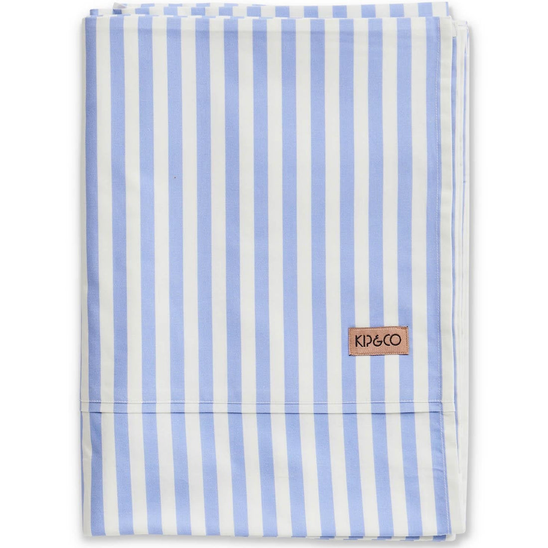 Seaside Stripe Organic Cotton Flat Sheet