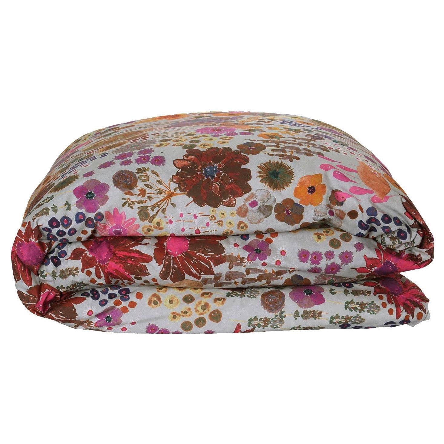 Field Of Dreams Silver Organic Cotton Quilt Cover