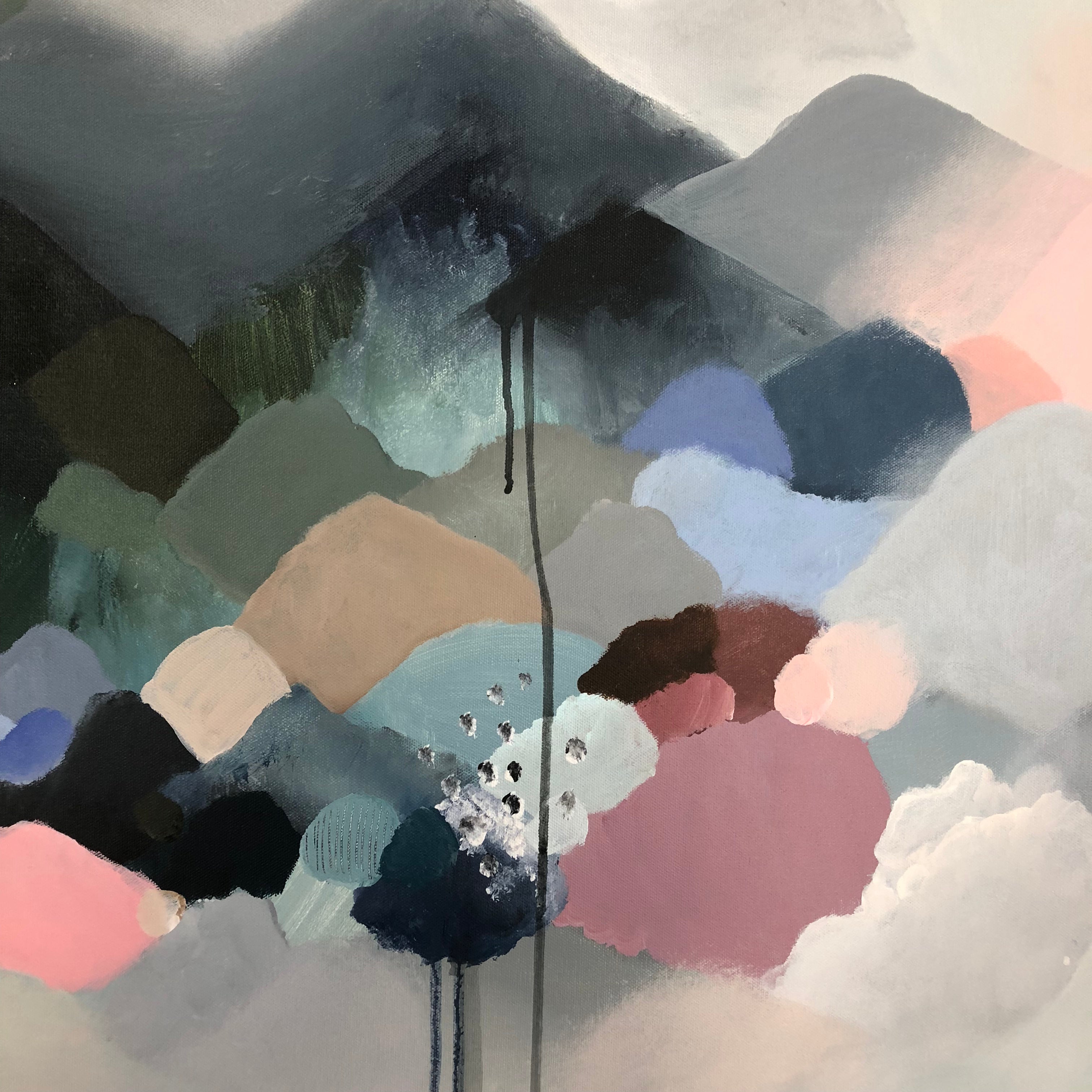Storm Clouds & Mountains