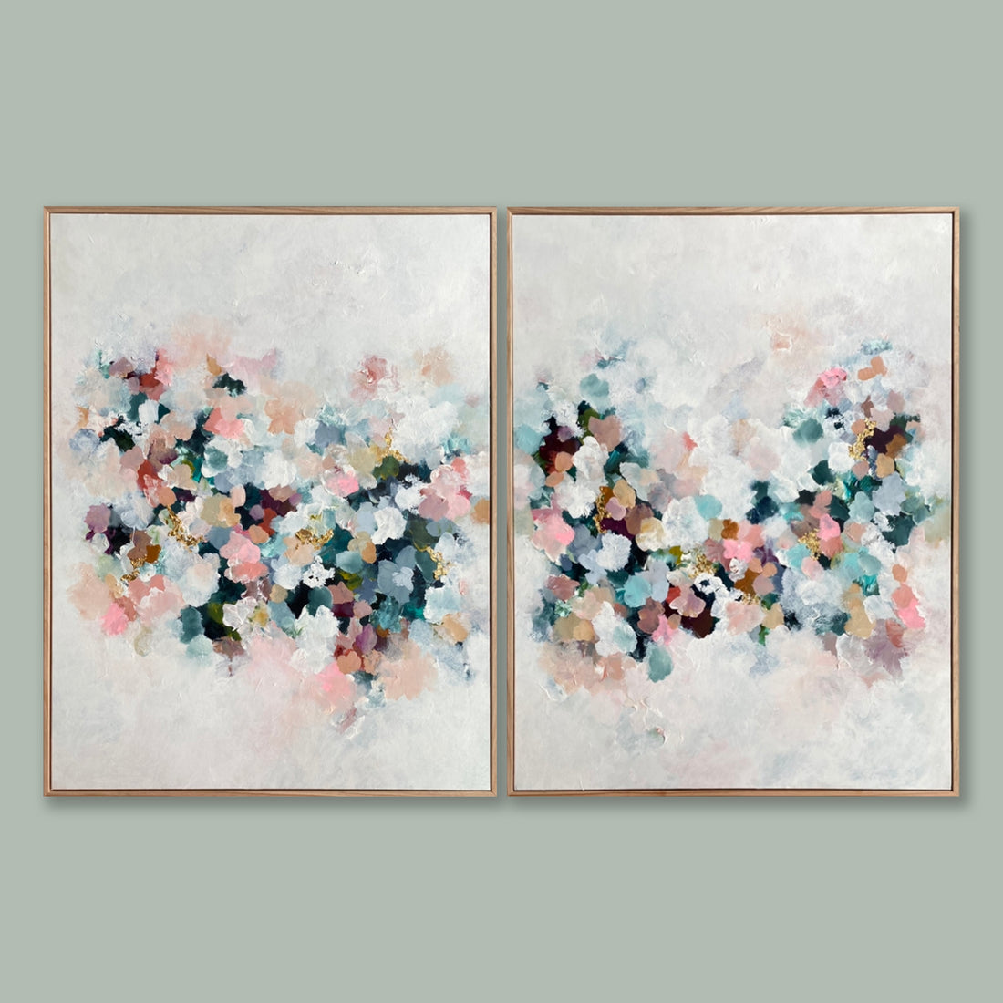 Nebula Aureus Diptych - Pair