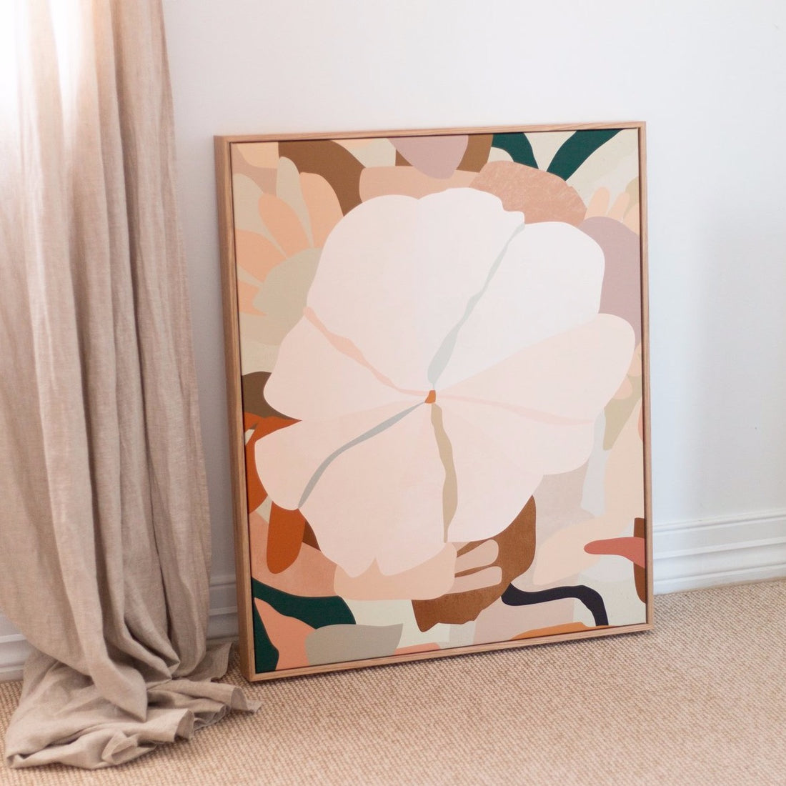 Moonflower I - Limited Edition Canvas Print