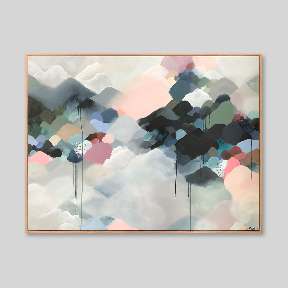 Storm Clouds & Mountains