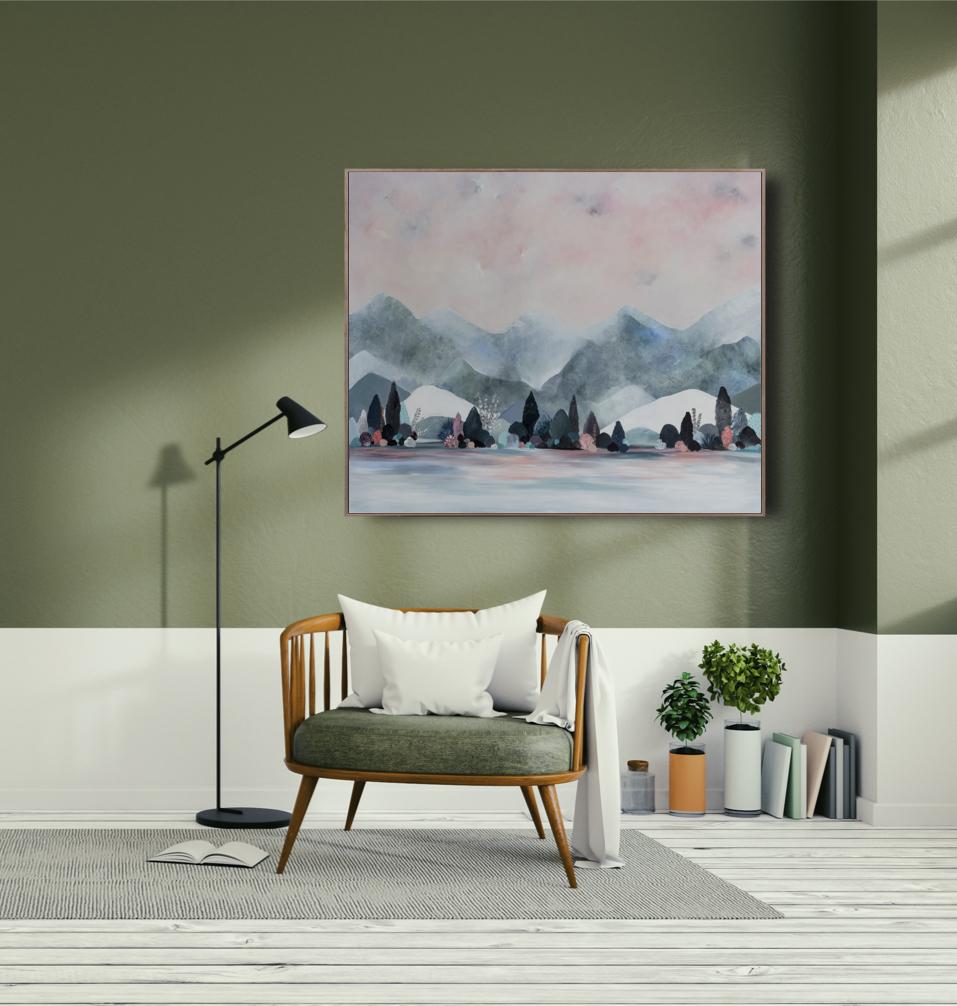 Saltus Montem - Limited edition Canvas Print