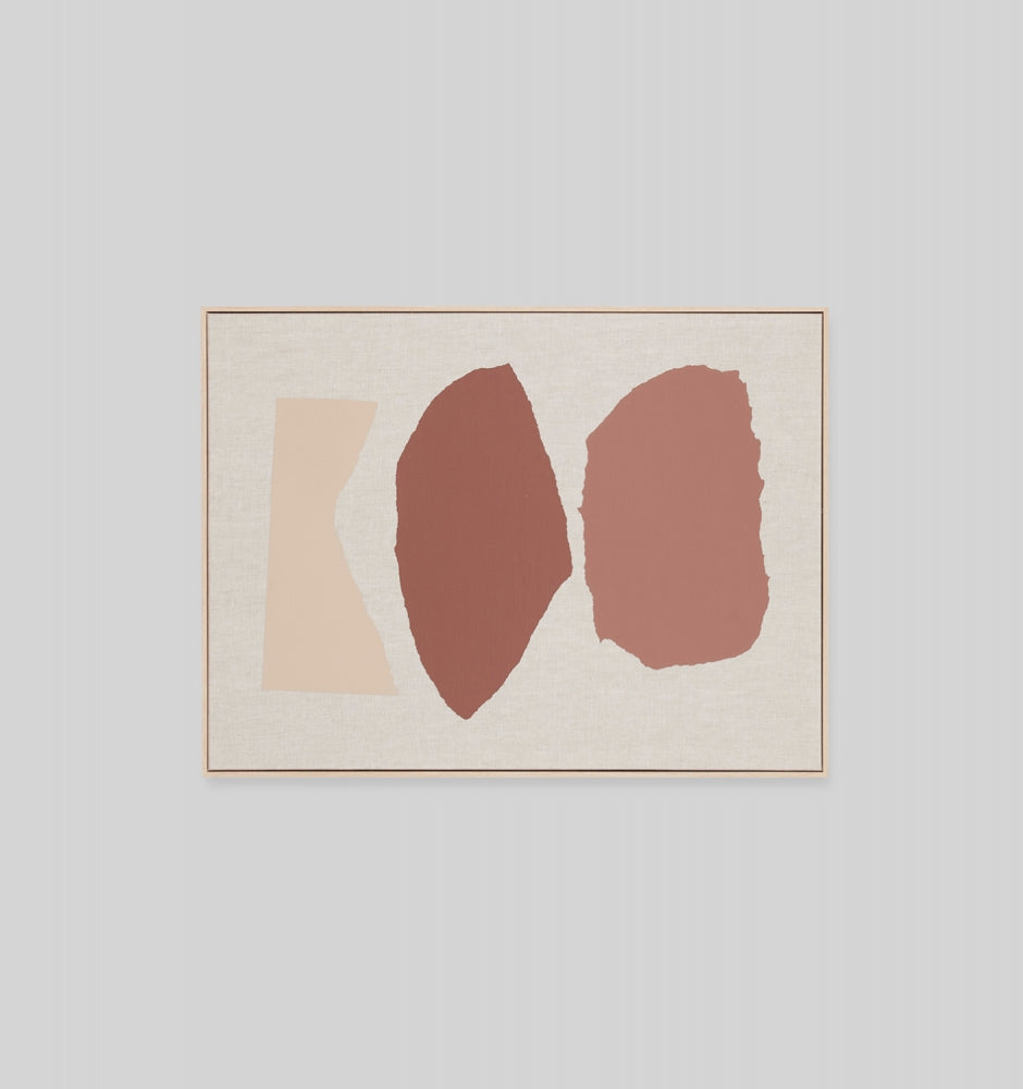 Bergen Terracotta - Framed Screenprint