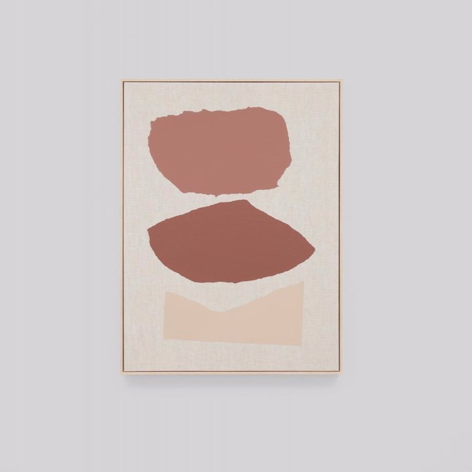 Bergen Terracotta - Framed Screenprint