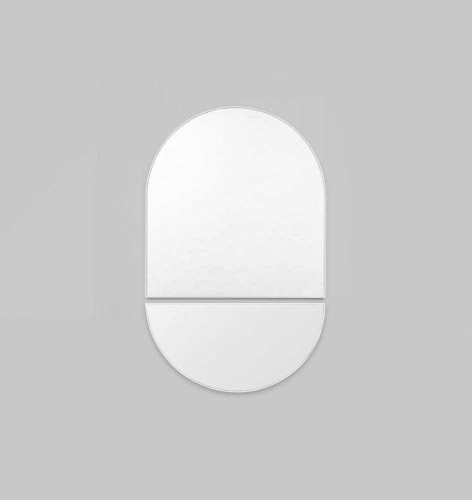 Bjorn Arched Mirror - Bright White
