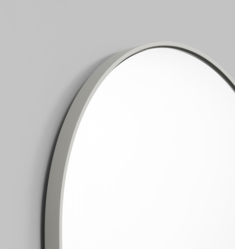 Bjorn Oval Mirror Dove - Assorted sizes