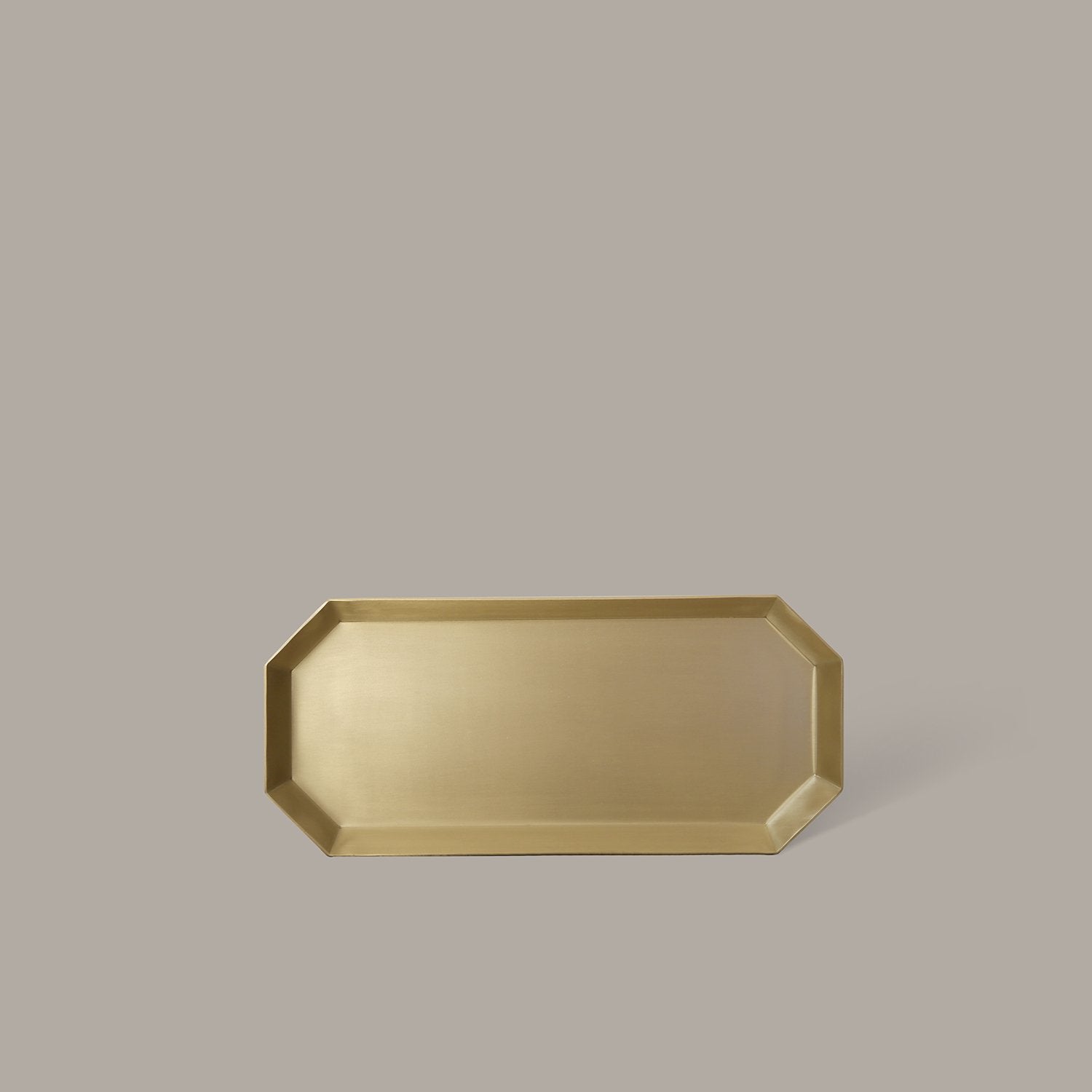 Hexa Brass Candle Tray