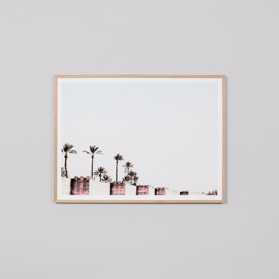 City Wall Framed Print