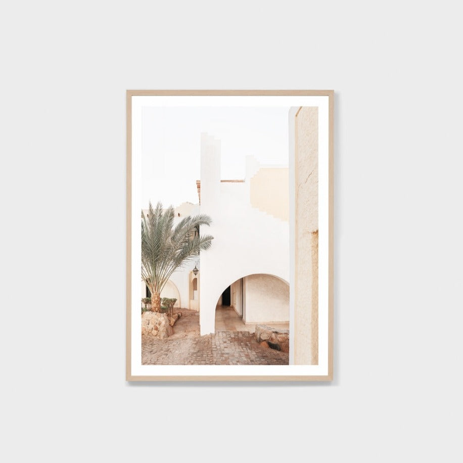 Egyptian Architecture Framed Print