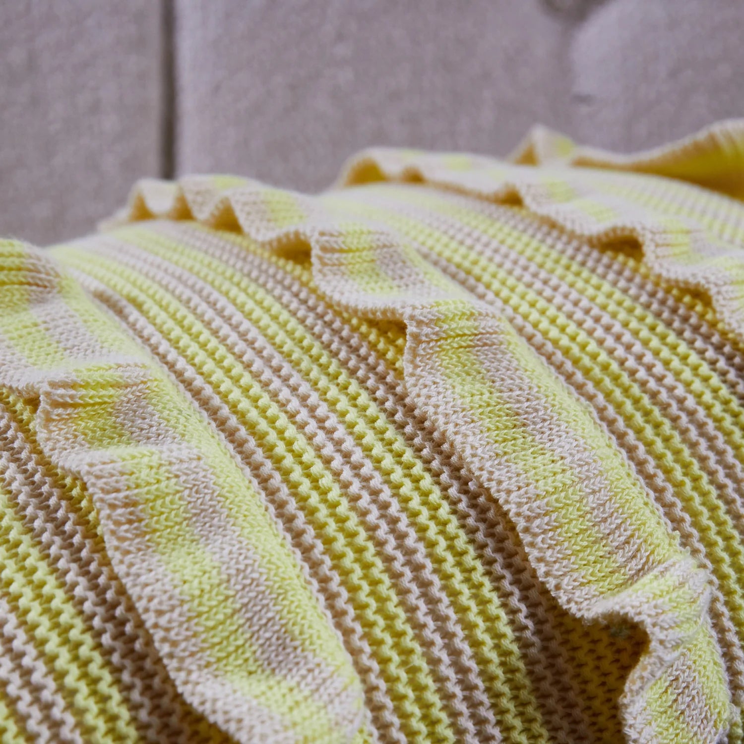 Skipton Knit Cushion - Splice