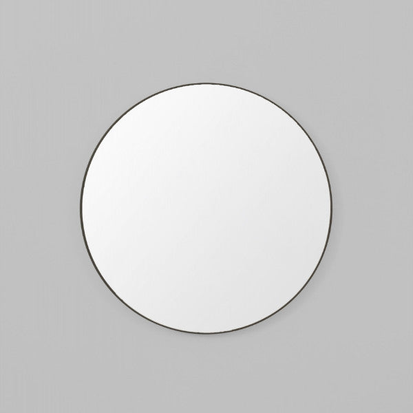 Flynn Round Mirror - Black