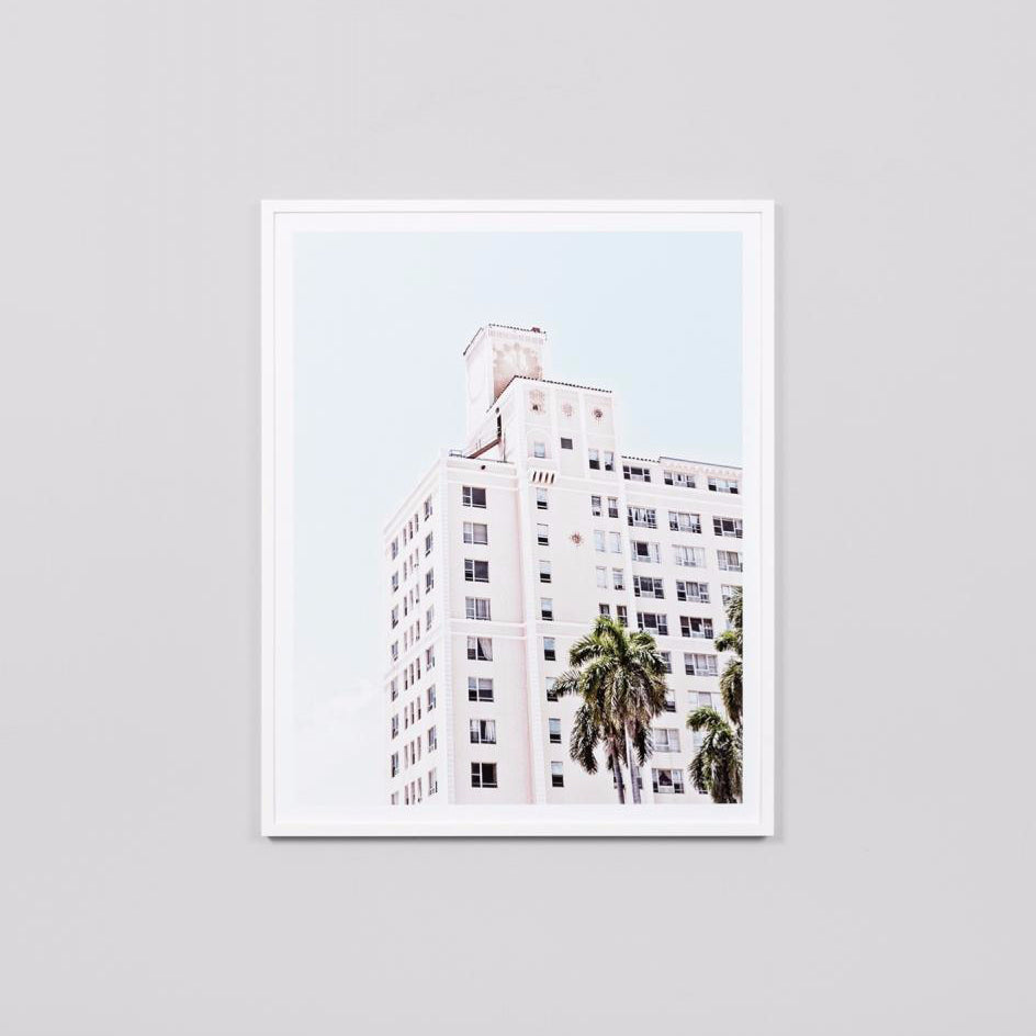 Pink Hotel Framed Print