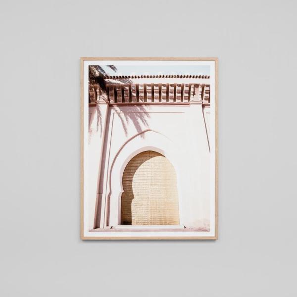 Sunlit Arch Framed Print