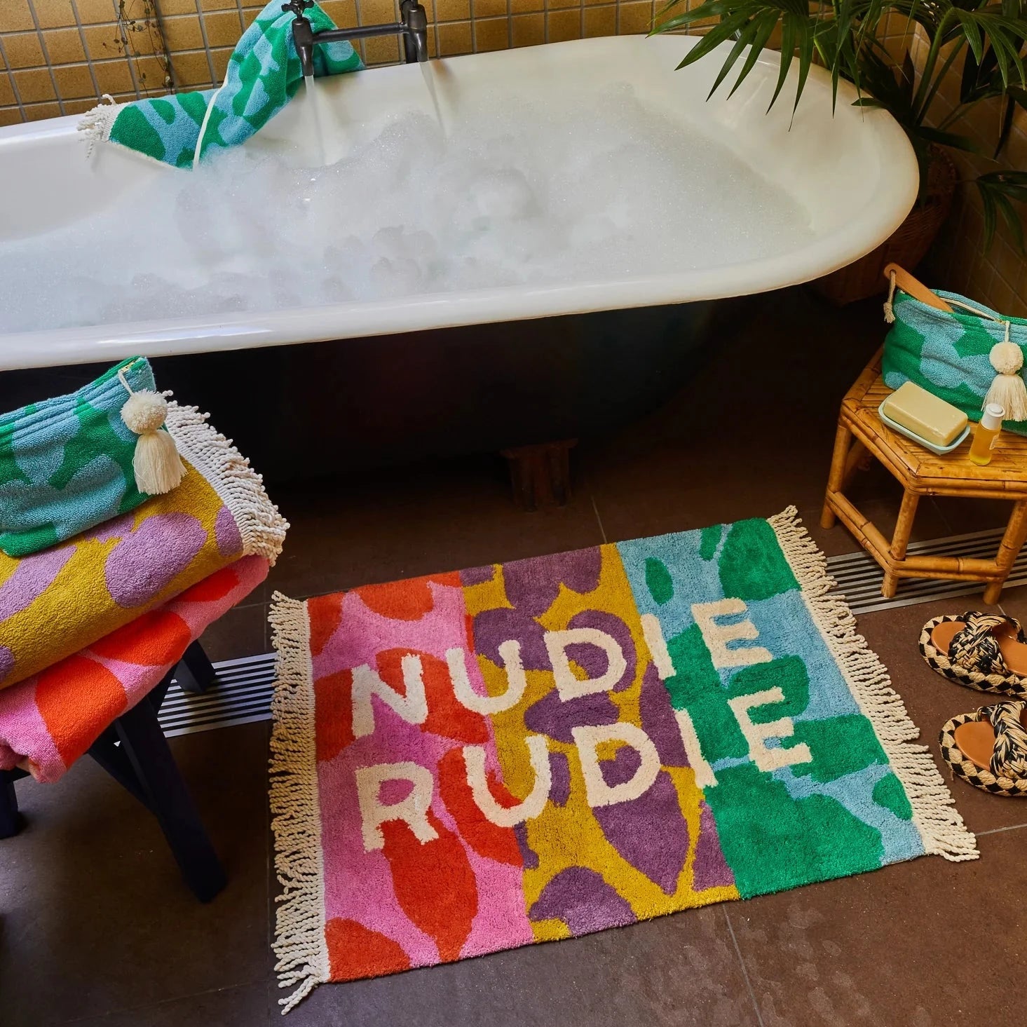 Hermosa Nudie Rudie Bath Mat