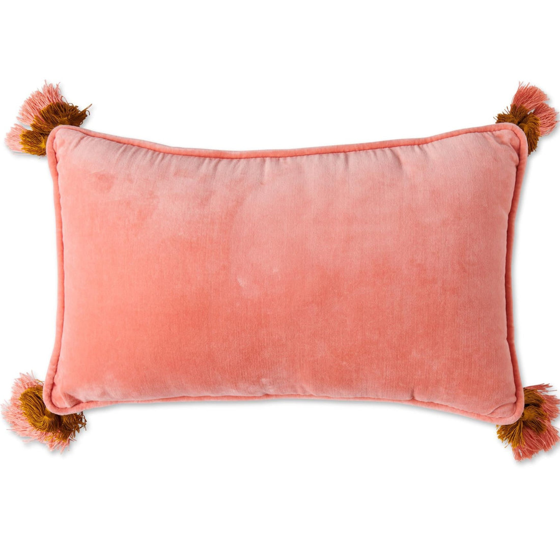 Coral Velvet Souk Cushion