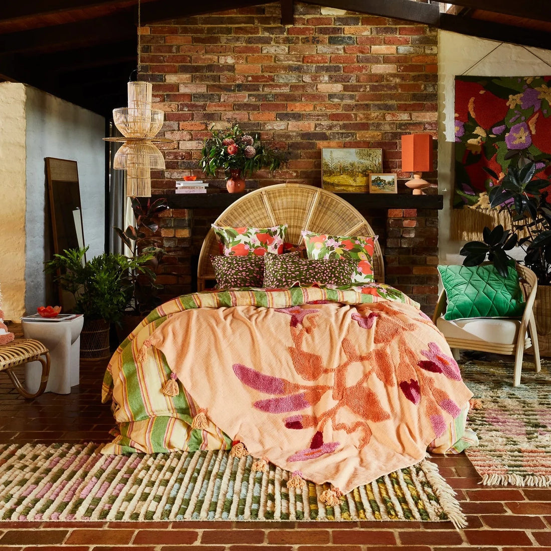 Vina Sweet Pea Blanket