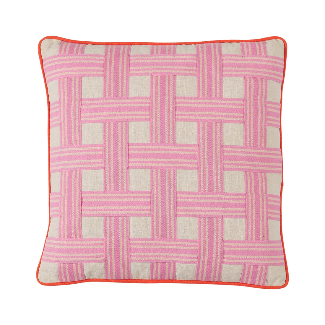 Biggs Cotton Cushion - Dahlia