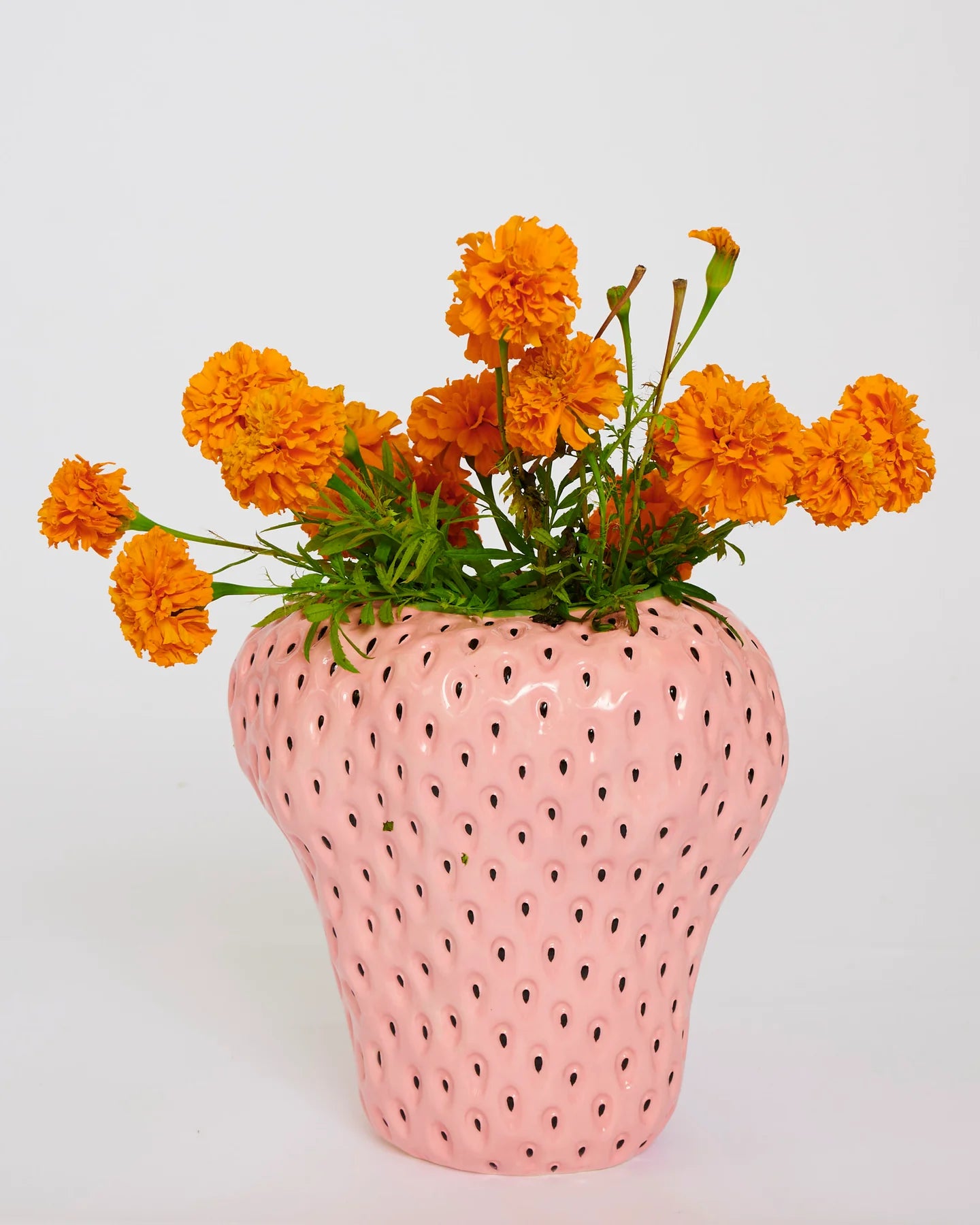 Pink Pineberry  Vase