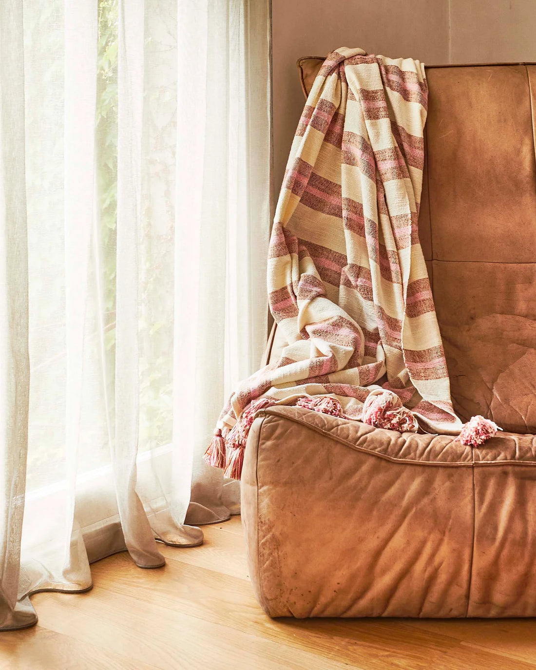 Foxy Stripe Casablanca Throw