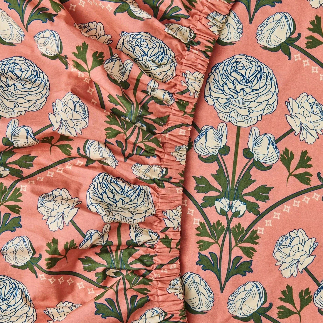 Perfect Posie Organic Cotton Fitted Sheet