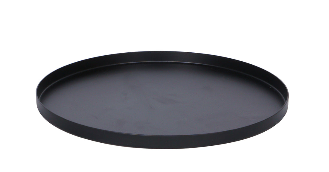 Round Tray Large - Black