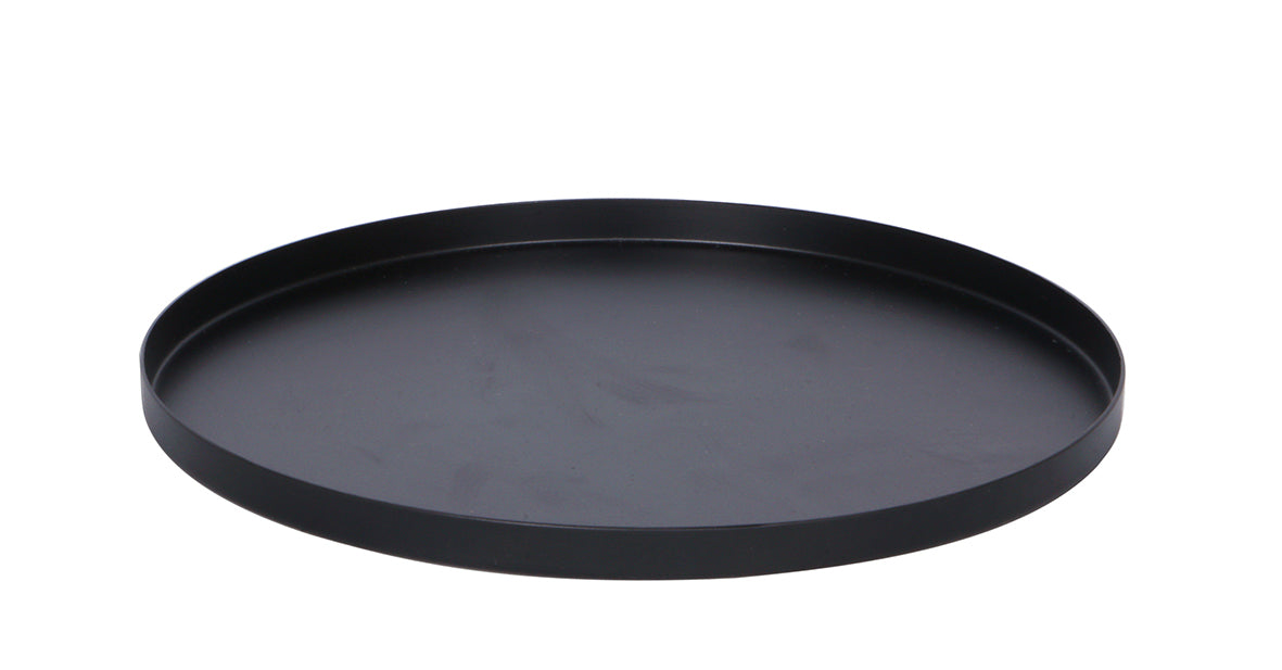 Round Tray Set of 2 - Black