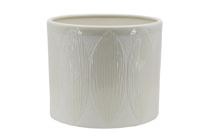 Kapok Planter Bowl  Planter- White