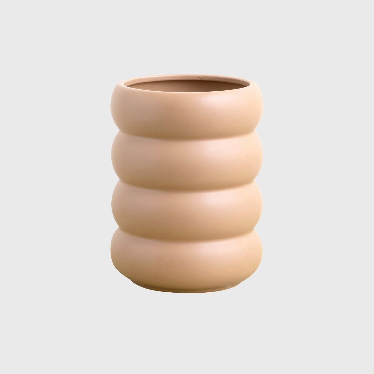 Tall Milan Planter - Vase -  Nude