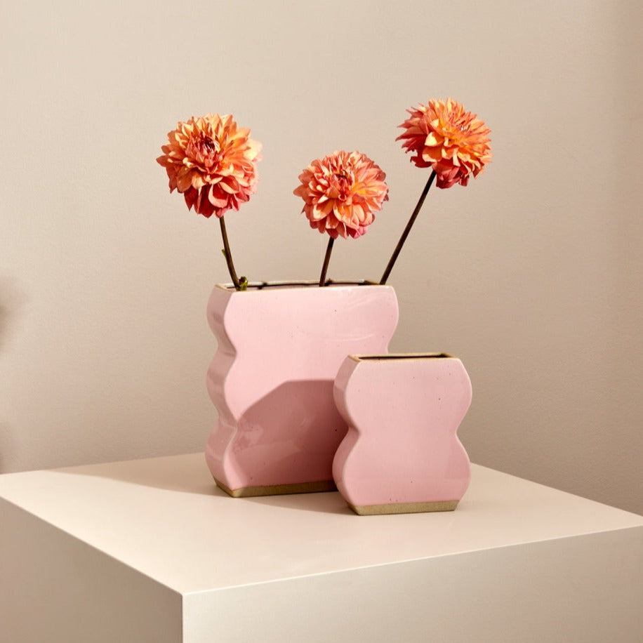 Form Vase Pink  - Assorted sizes