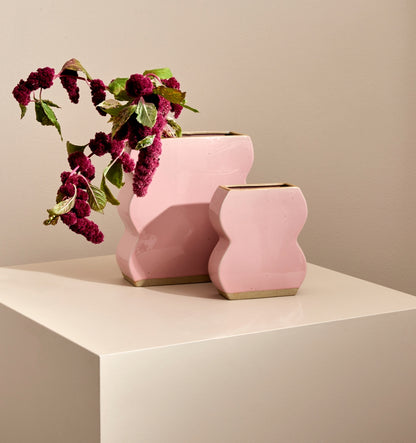 Form Vase Pink  - Assorted sizes