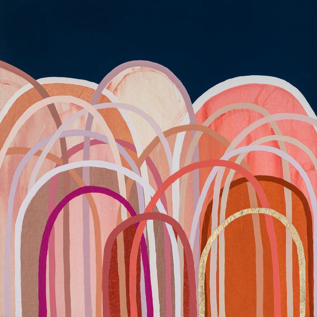 Little Hills In Coral