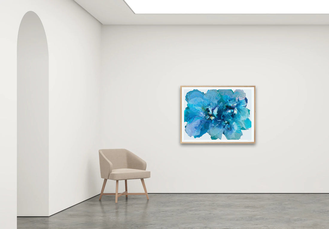 Blue Sea Champagne Poppy