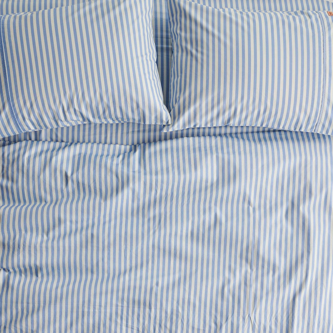 Seaside Stripe Organic Cotton Pillowcase Set
