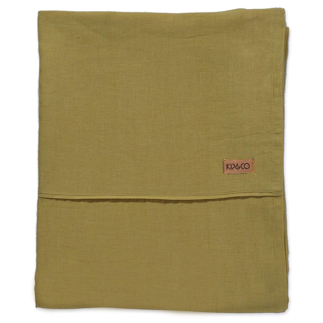 Olive Linen Flat Sheet