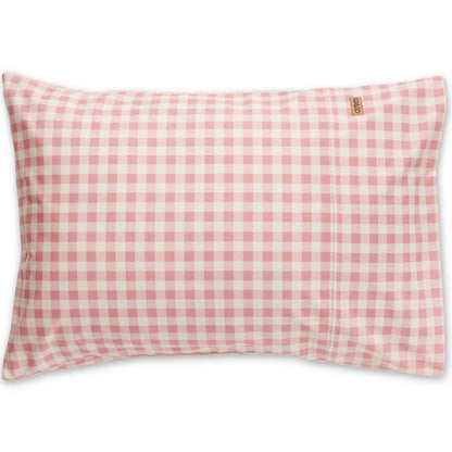 Gingham Candy Organic Cotton Pillowcase Set