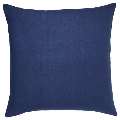Indigo Blue Linen European Pillowcase