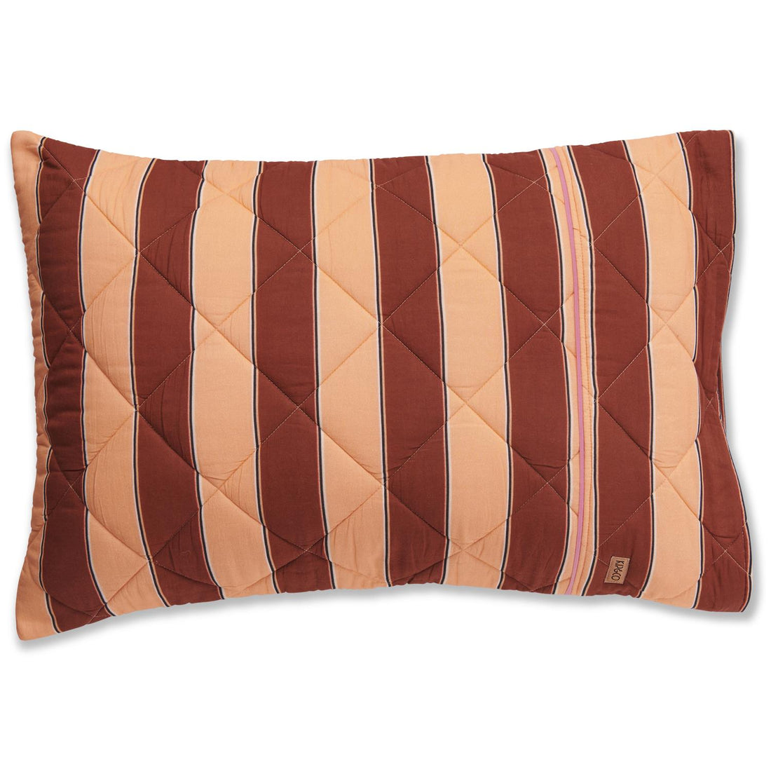 Sunset Stripe Quilted Pillowcase Set