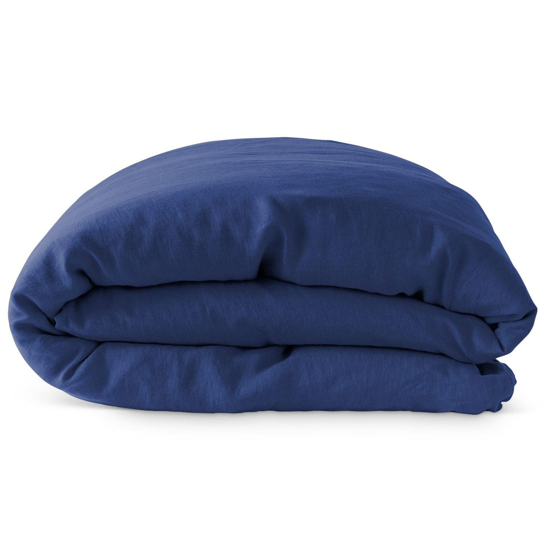 Indigo Blue Linen Quilt Cover