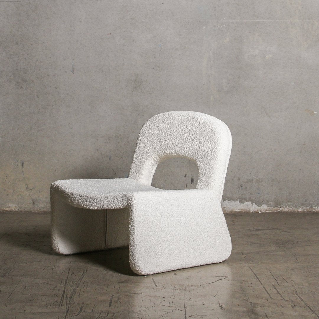 Claudine Relax Chair - Snow White