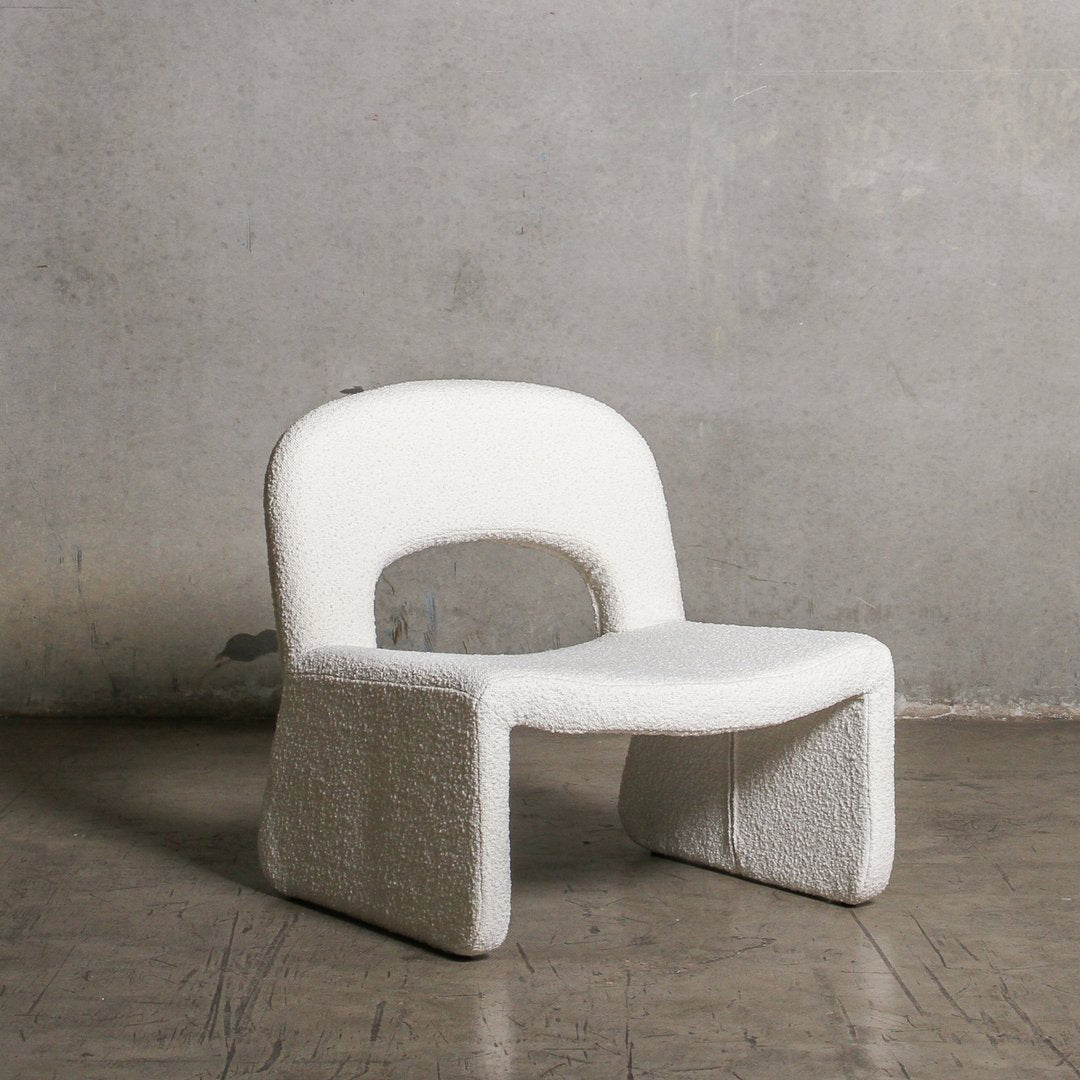 Claudine Relax Chair - Snow White