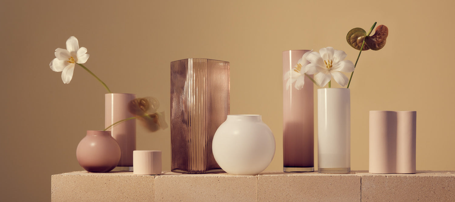 Opal Pillar Vase Floss  - Large