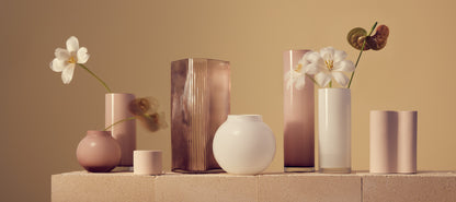 Opal Pillar Vase Floss  - Large