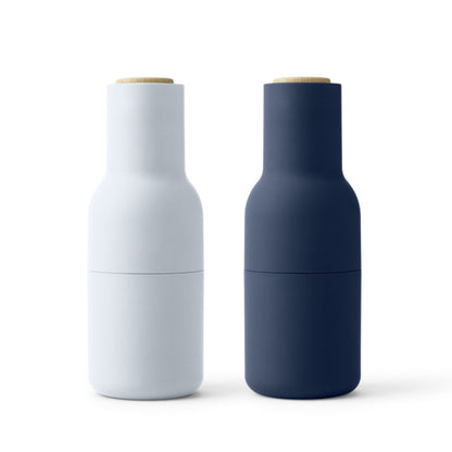 Salt and Pepper Bottle Grinders Set of 2 - Classic Blue