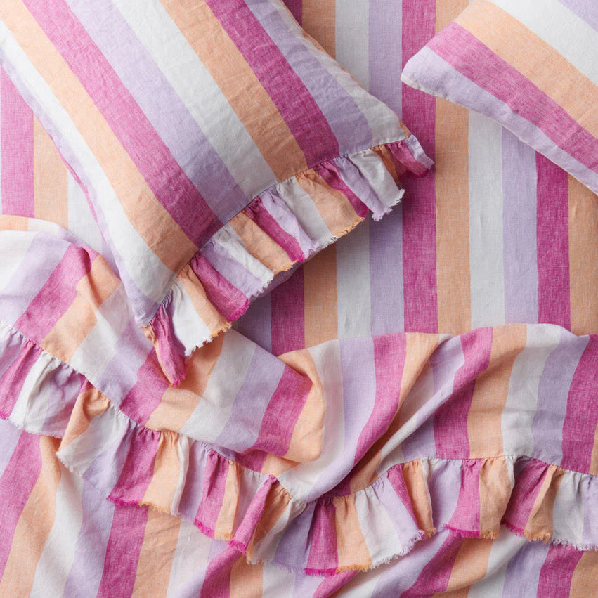 Bellini Stripe Fitted Sheet